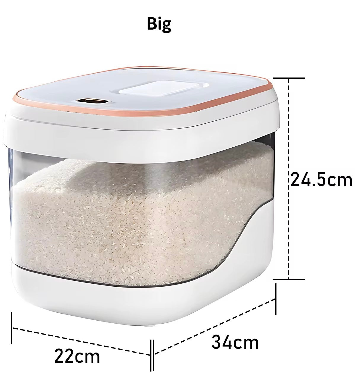 Conservador de Arroz 10L