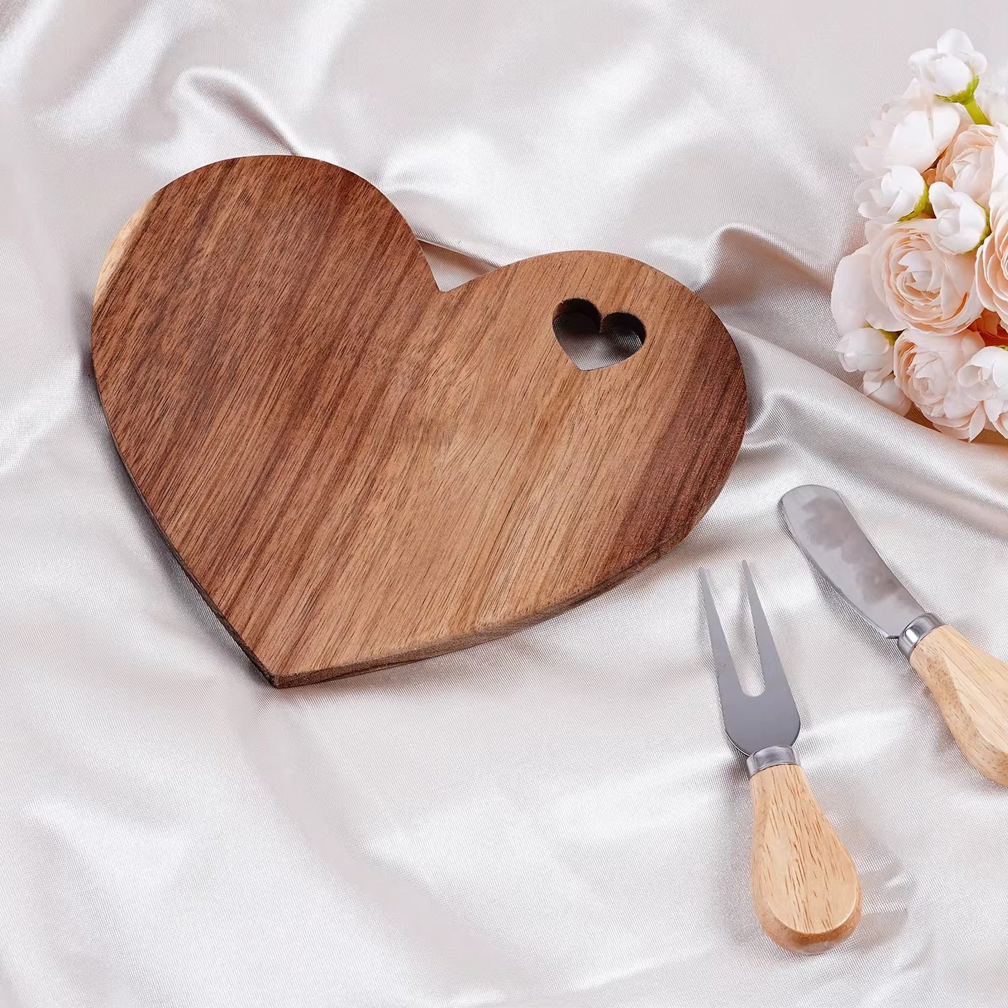 Mini tabua gravado (coração)