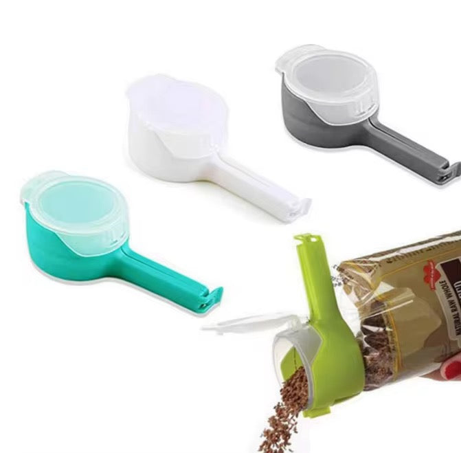 Fecho dosador para sacos