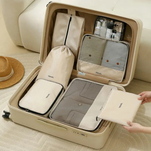 Conjunto organizador para viagens