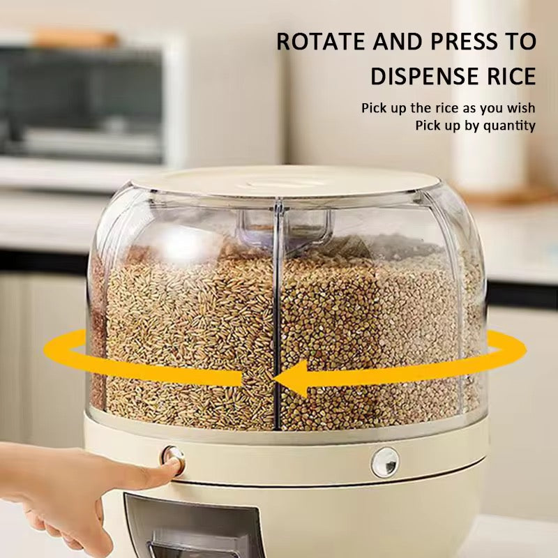 Dispensado de alimentos rotativo